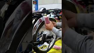 The Complete Process Assembling of a 70cc Galaxy Motorcycle [upl. by Gad]