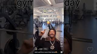 Only the real ones will know 😂 fitness workout shorts viralvideo gymlife gym [upl. by Llenrev]