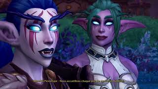 Tyrande retrouve Malfurion Patch 1025 Cinématique Dragonflight [upl. by Anairdna]