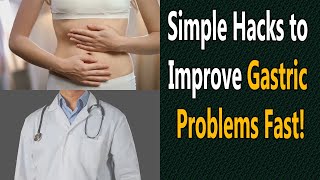 Simple Hacks to Improve Gastric Problems Fast news yt facts [upl. by Modestine]