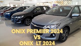 ONIX PREMIER 2024 VS ONIX LT 2024 diferenças básicas entre as versões [upl. by Akkinahs]