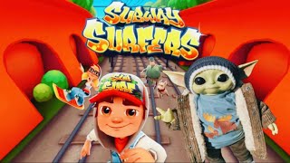 JUGANDO A SUBWAY SURFERS PRIMERA PARTIDA 🎮📲 [upl. by Atilrak12]