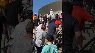 Walking into the Superdome neworleanssaints neworleans saints superdome [upl. by Darnok]