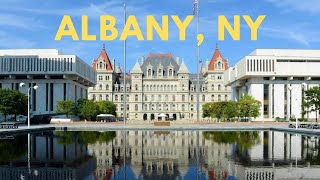 ALBANY NEW YORK  Capital of New York State [upl. by Shandee]