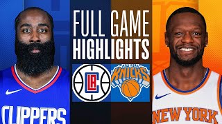 CLIPPERS at KNICKS  FULL GAME HIGHLIGHTS  November 6 2023 [upl. by Aurelea]