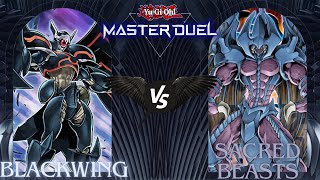 Natural Selection Blackwings vs Sacred Beasts  YuGiOh Master Duel [upl. by Ardelis]