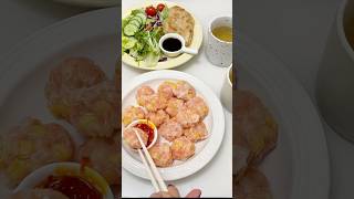 Super Dumplings with shrimps cooking livinginchina chinesefood koreanfood japanesefood china [upl. by Loferski]