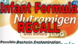 US Infant Formula Recall Over Possible Cronobacter Sakazakii Bacteria Contamination [upl. by Gagne404]