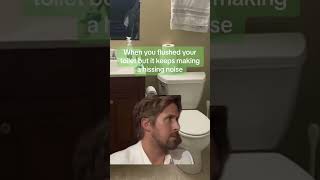 What to do when your toilet keeps making a hissing noise [upl. by Juster932]