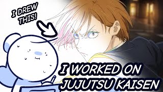 I Worked on Jujutsu Kaisen PT 1  24 FRAMES A DAY [upl. by Aicyle840]