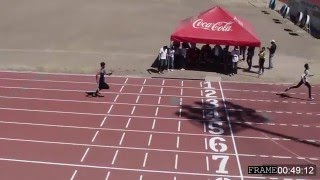 Varonil relevos 4x100 sub 16 20 23  Olimpiada 2016 Estatal de Atletismo Durango [upl. by Sedecram]