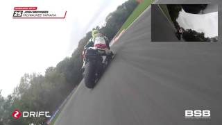 2015 MCE BSB  RD12 Brands Hatch  Brookes v Byrne [upl. by Kissiah]