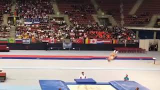 NEED WATCH Best Trampoline spotter save ever by Daniel Naydenov daninaydenov [upl. by Peacock891]