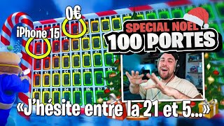 100 portes spéciales cadeaux de Noël yen a pour 5000€ au total [upl. by Einahpehs814]