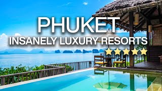 Top 10 Best 5STAR Luxury Resorts in PHUKET Thailand  Top Resorts [upl. by Chadbourne927]