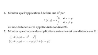 Exercice 2 de topologie [upl. by Eseuqcaj]