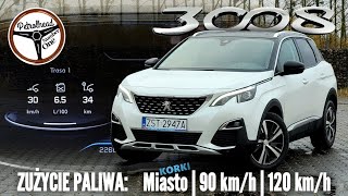 2018 Peugeot 3008 16 BlueHDI EAT6  Test zużycia paliwa MIASTO OSTRE KORKI [upl. by Amoeji]