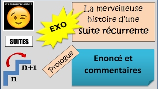 SUITES récurrentes  Exo  Ep 0  Enoncé  Etude de fonction [upl. by Annoled]