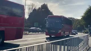 Scania Coaches in Bearwood [upl. by Ycnalc125]