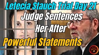 Letecia Stauch Found Guilty  Sentenced to Life without Parole leteciastauchverdict [upl. by Akerley64]