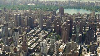 New York City Yorkville  Upper East Side Luxury Highrise Apartments aerial [upl. by Ibbob]