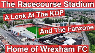 The Racecourse Ground Home of Wrexham FC NEWS ON THE KOP [upl. by Ahsikam51]