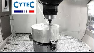 Cytec Systems usinage 5 axes CyMill machines outils en ACTION [upl. by Lindeberg]