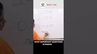 Brain test  Find the Answer   Fastest Calculation 😮🔥shorts maths tricks exam viral [upl. by Denie]