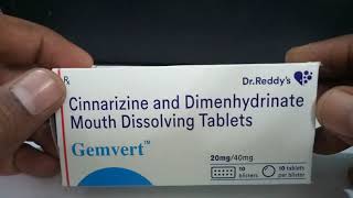 Gemvert Tablet Review In Hindi [upl. by Dirfliw]