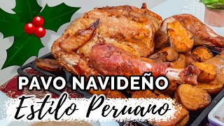 Mi receta favorita de PAVO AL HORNO NAVIDEÑO 🍗 [upl. by Yer]