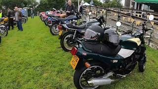 Crofthandy Classic Motorcycle Show Cornwall On My Classic 350 [upl. by Htebazile]