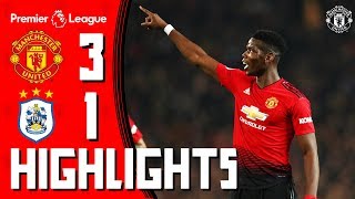 Highlights  Manchester United 31 Huddersfield Town  Premier League [upl. by Bass989]