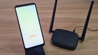 How to set up Tenda 4G router using phone [upl. by Leontina172]