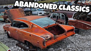 Finding Rare Muscle Cars in the Junkyard [upl. by Adnilim]