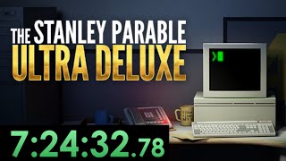 Lets Speedrun The Stanley Parable Ultra Deluxe All Endings [upl. by Agathy]