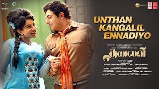 Unthan Kangalil Ennadiyo Video Song  THALAIVII  Kangana Ranaut Arvind Swamy  GV Prakash Kumar [upl. by Kazimir]