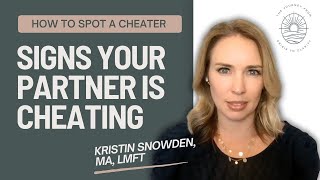 Signs Your Partner is Cheating [upl. by Elleniad]