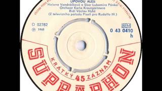 Helena Vondráčková  Lipovou alejí 1968 Vinyl Records 45rpm [upl. by Lever960]