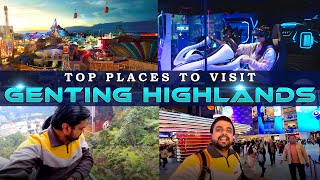 Top 10 places to visit in Genting Highlands  Tickets Timings amp all Tourist Places Genting Highland [upl. by Garrity751]