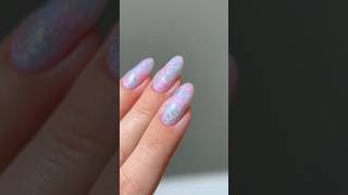 🫧 sweet like cotton candy 🍬☁️ nails nailart nailpolish nailhacks [upl. by Rumery252]