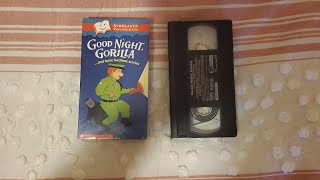 OpeningClosing To Good Night Gorilla and More Bedtime Stories 2002 VHS [upl. by Leuams]