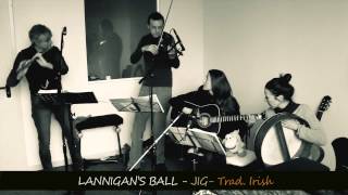 Lanningans ball  jig  trad Irish [upl. by Dnumsed]