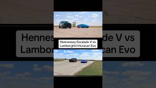 Escalade V vs Huracan Evo The Ultimate SUV Showdown [upl. by Anileva]