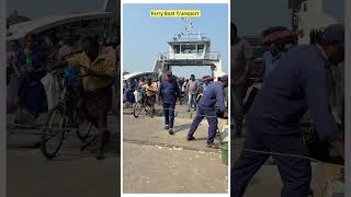 Kochi ferry ⛴️ boat transportvipin to fort kochi shorts ferryboat travel vechicle boat ferry [upl. by Lesli]