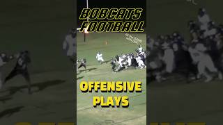 BOBCATS FOOTBALL ROUND 1 2024 PLAYOFFS OFFENSIVE PLAYS HIGHLIGHTS bobcatsfootball gilescounty [upl. by Naor]