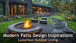 Modern Patio Design Ideas Create a Luxurious Outdoor Space [upl. by Nerot]