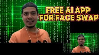 FREE FACE SWAP USING AI  DEEP FAKE   artificialintelligence faceswapai faceswap [upl. by Ingham848]