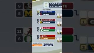 Pat McAfee’s 12Team CFP Predictions collegefootball ncaa espn collegegameday wvu patmcafee [upl. by Ennaharas]