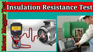 How to test motor using MEGGER meter  Winding resistance and insulation test [upl. by Timon352]