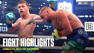 HIGHLIGHTS  Canelo Alvarez vs Billy Joe Saunders [upl. by Niels]